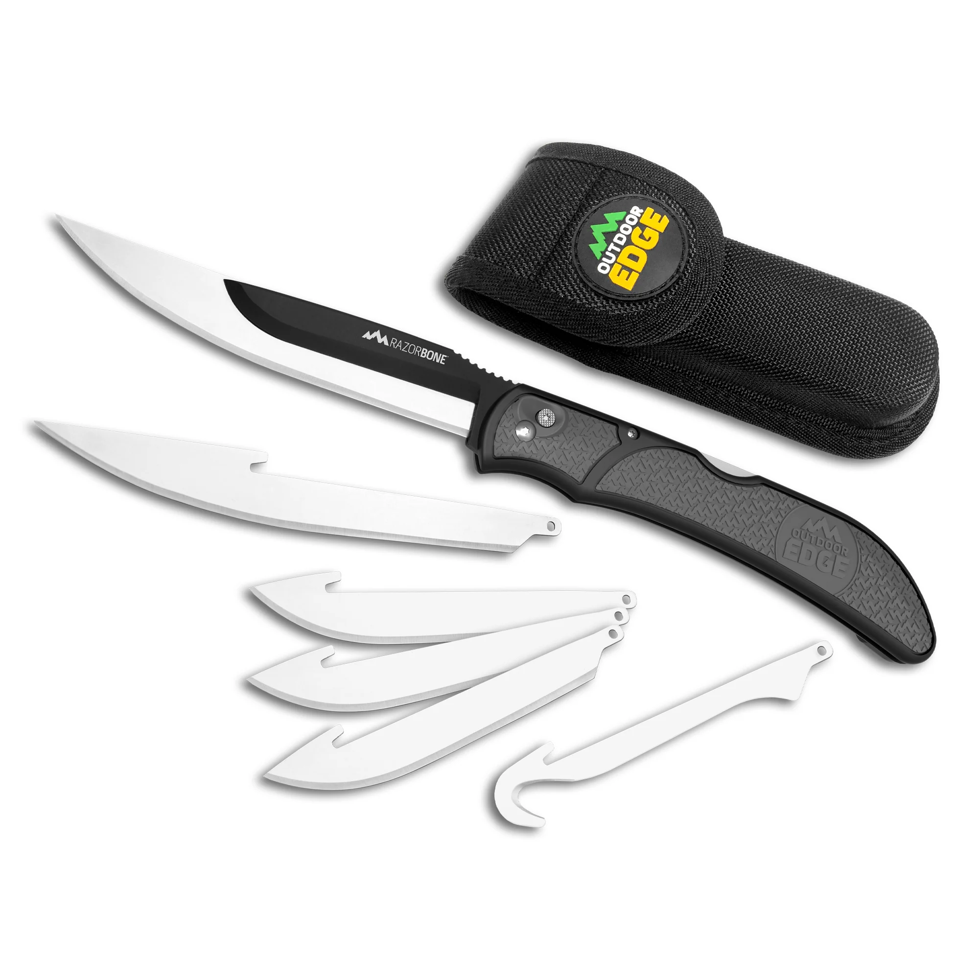 RAZOR-BONE (Gray, 6-Blade Combo Set)