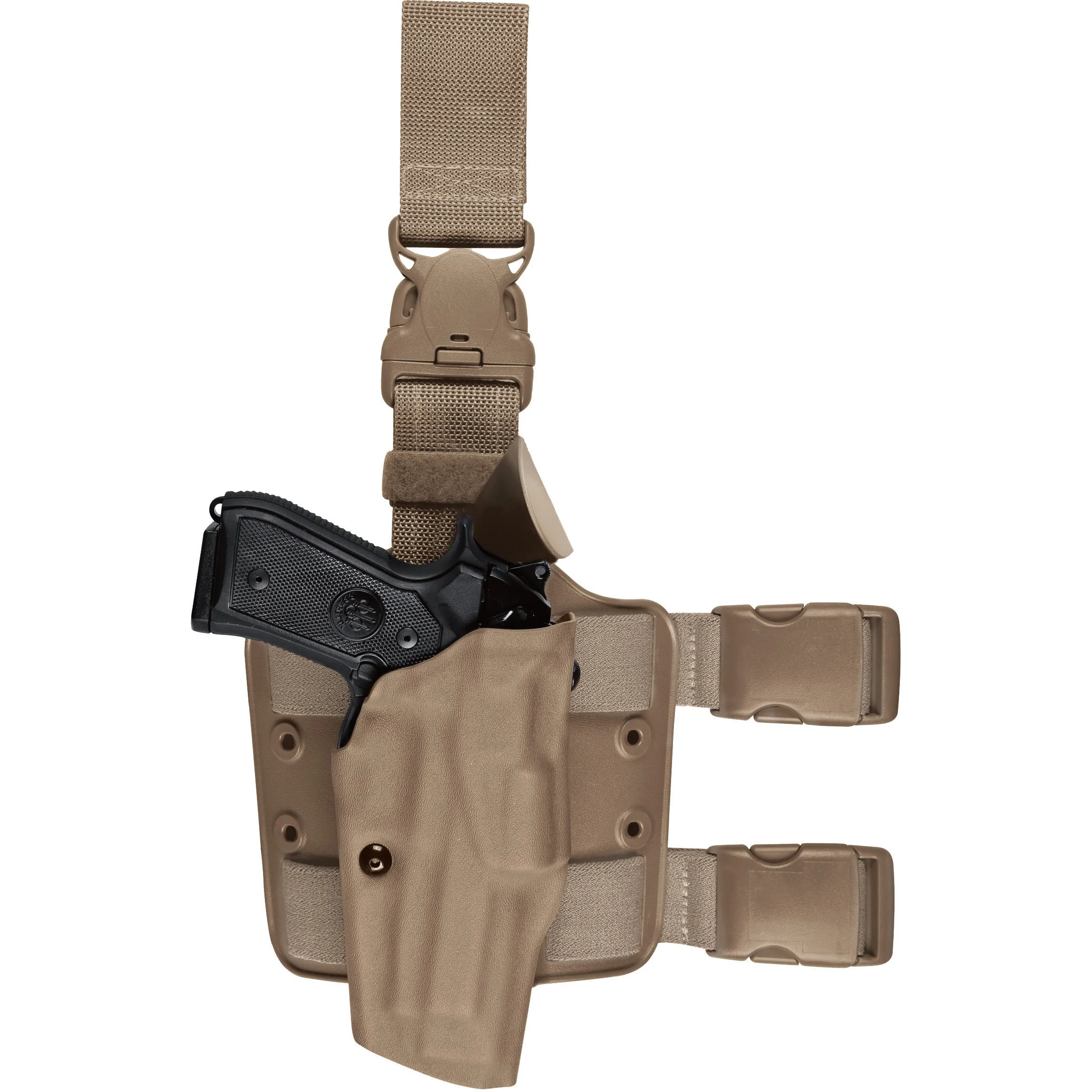 Model 6385 ALS OMV Tactical Holster w/ Quick … Leg Strap for Sig Sauer P320C
