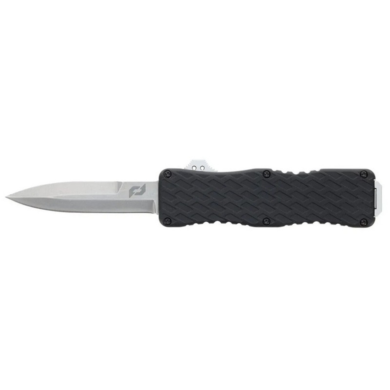 Schrade 1135967 Uproar Double Action OTF … Edge Dagger Blade, Aluminum Handle