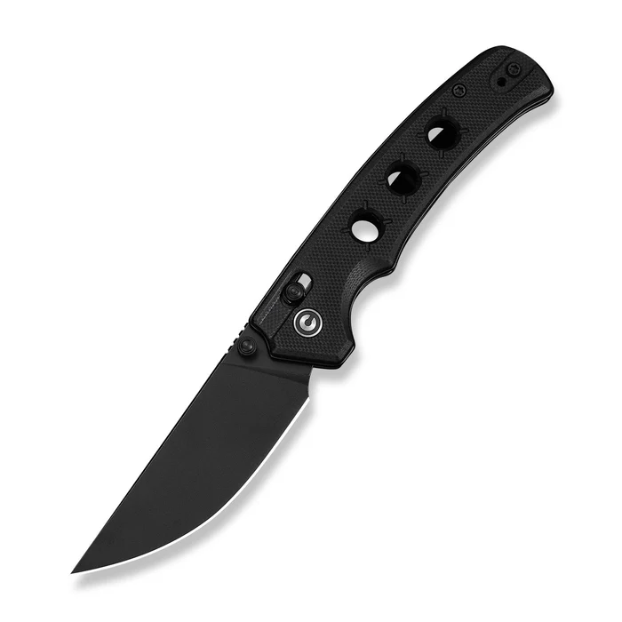 Noctis Thumb Stud & Crossbar Lock Knife Black … Stonewashed Nitro-V Blade)
