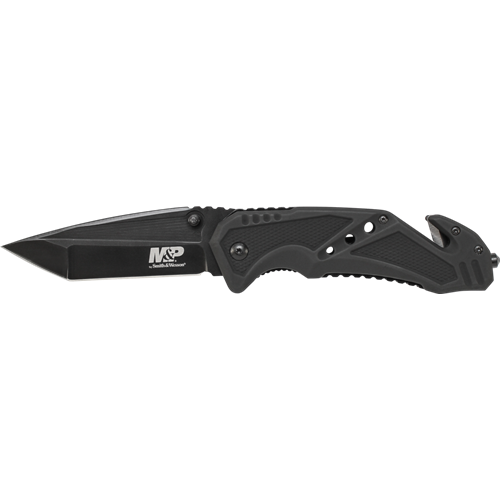 M&P Clip Folder, Liner Lock, Black Blade and … Cutter, Ceramic Glass Breaker