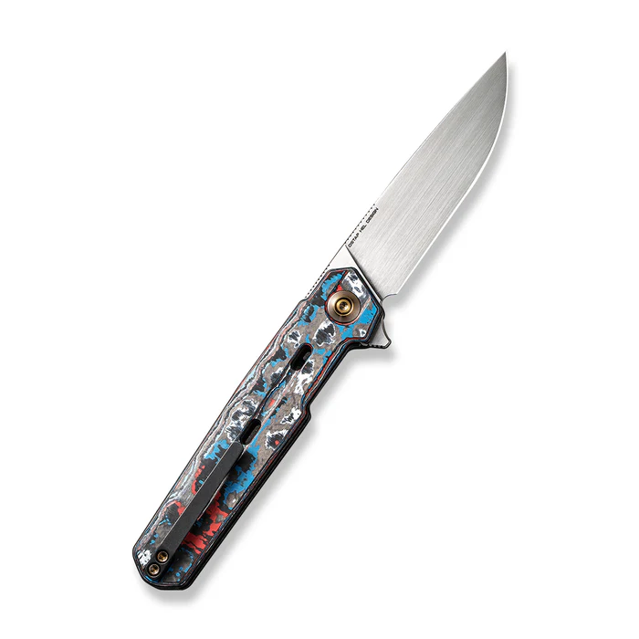 WEKNIFE Navo Flipper Knife Carbon Fiber & … (3.25" CPM 20CV Blade) WE22026-4