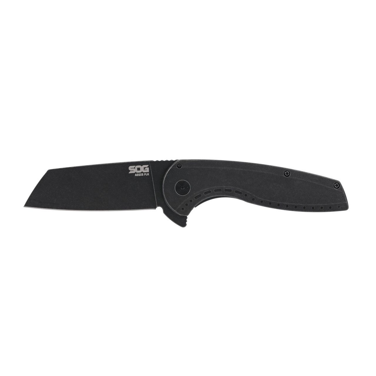 SOG Aegis FLK 2.0 Frame Lock 14-41-04-43 … Steel Wharncliffe Pocket Knife