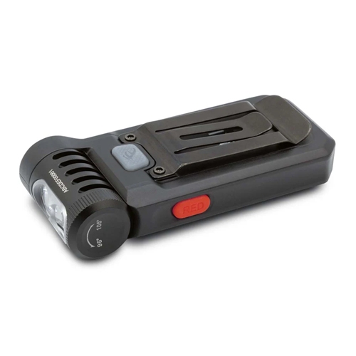 SW05R-RED Clip on flashlight black