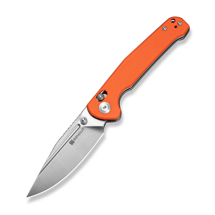 Glenspar Thumb Stud & Crossbar Lock Knife … Satin Finished 9Cr18MoV Blade)