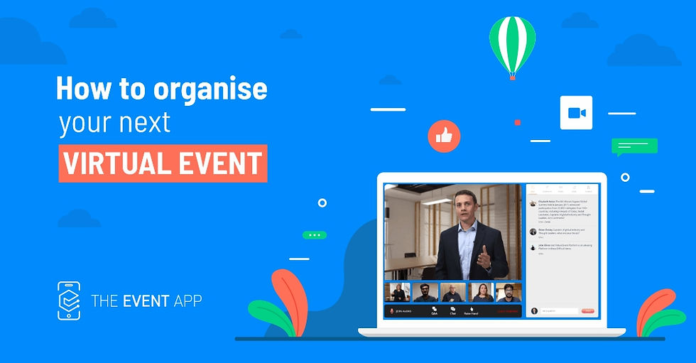 Virtual Events - The Event App