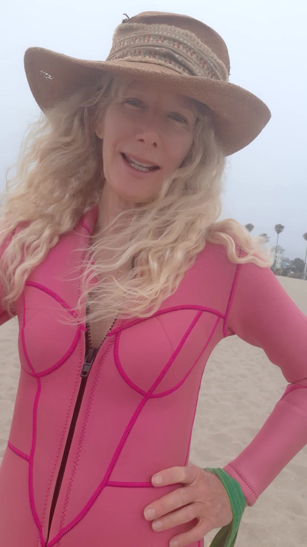 Thumbnail: sparkling pink mermaid wetsuit