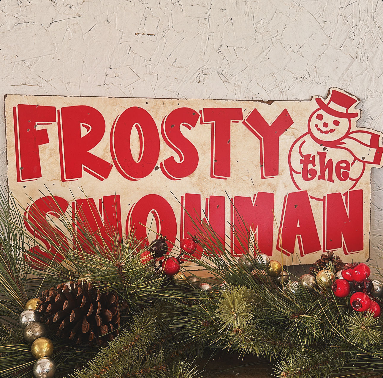 Frosty The Snowman Red