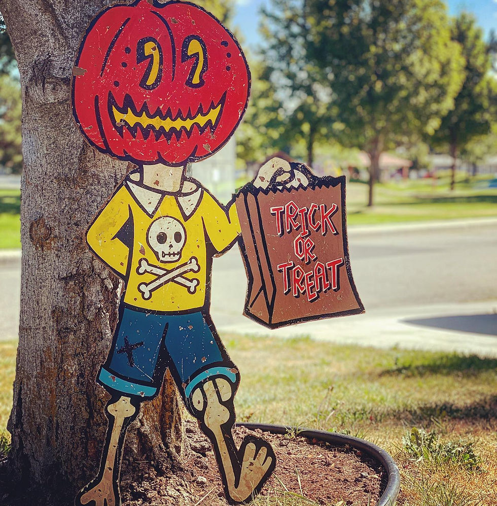 Pumpkin Head Trick or Treater