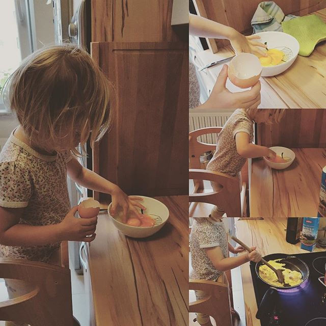 Making my own breakfast 😍❤️👍 on my very own #LittleAid #pomagavček #labirintzivljenja #giftideas #