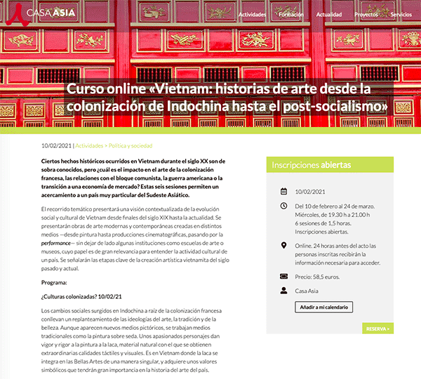 Curso Vietnam