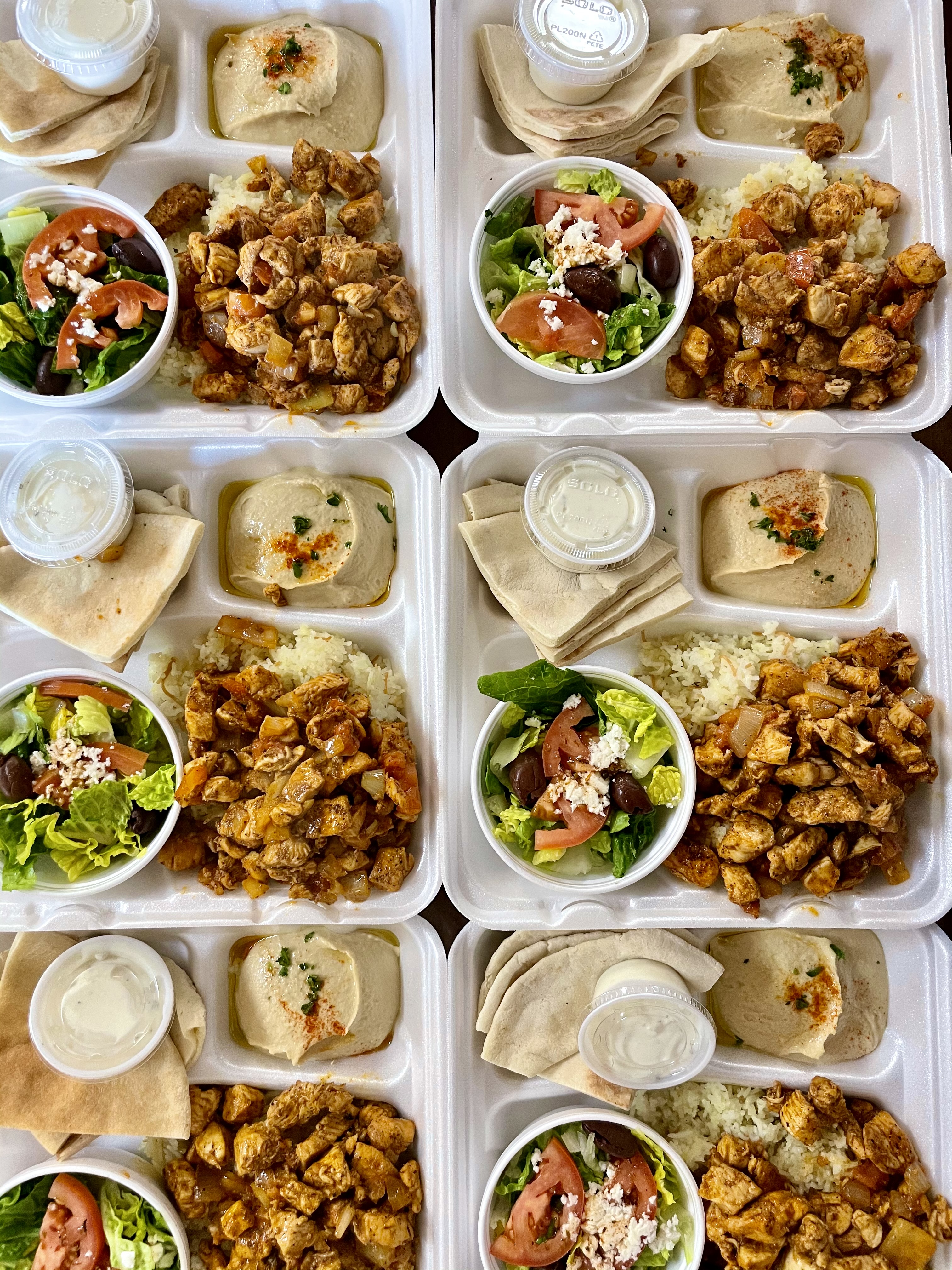 Arranged Food and Objects