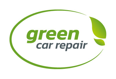 Logo green car repair