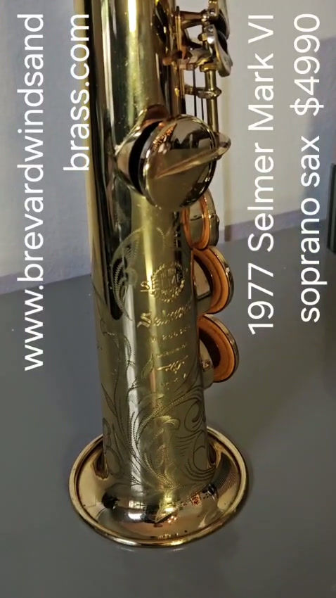 Thumbnail: 1977 SELMER MKVI SOPRANO SAX