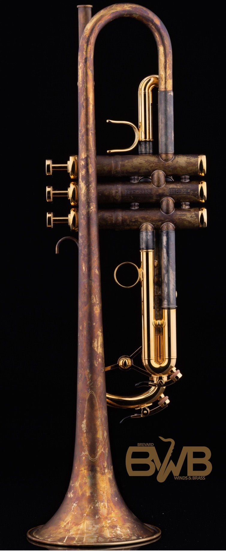 Thumbnail: CUSTOM BWB TRUMPETS - VINTAGE LACQUER APPEARANCE