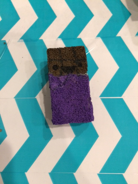 Chocolate Bar With Purple Wrapper Squishy