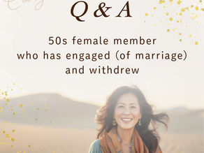 Q&A : Lady age 50s