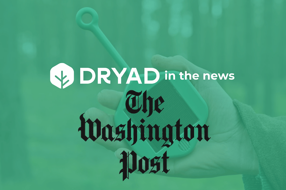 Dryad in the Washington Post
