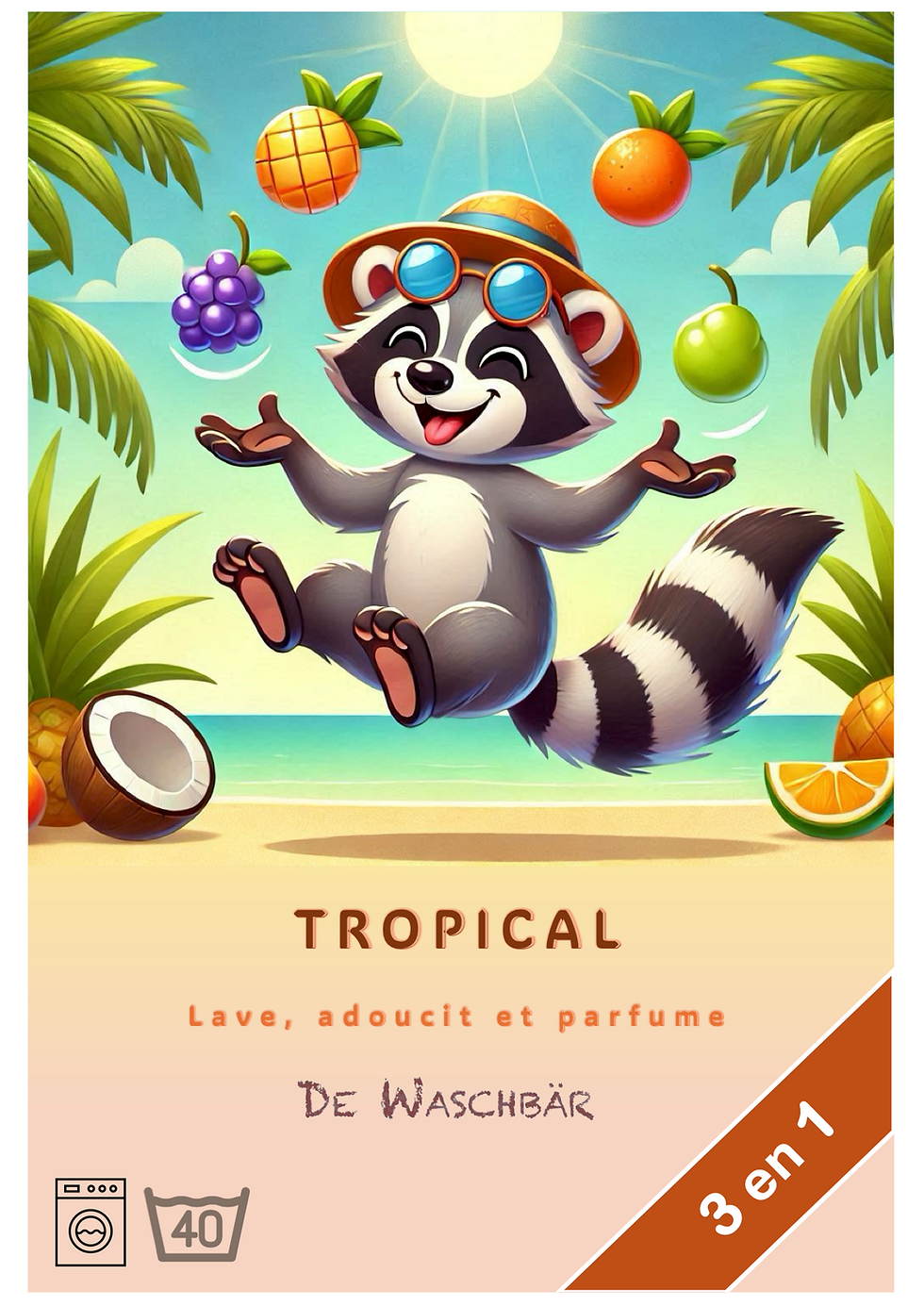 TROPICAL 3 en 1 - 5 Litres