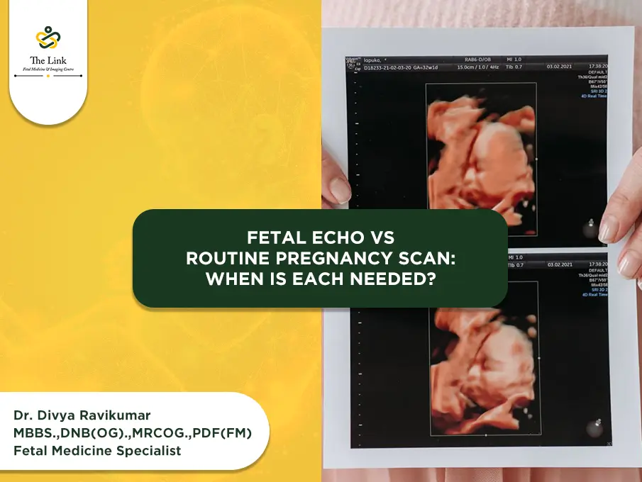 Fetal Echo vs Routine Pregnancy Scan: When Is Each Needed?