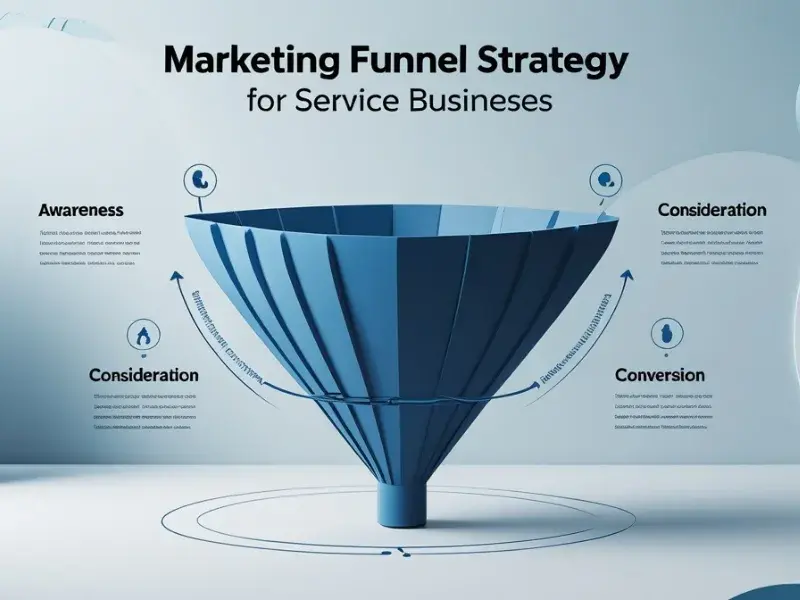 Marketing Funnel Strategy for Service Businesses That Want Consistent Leads
