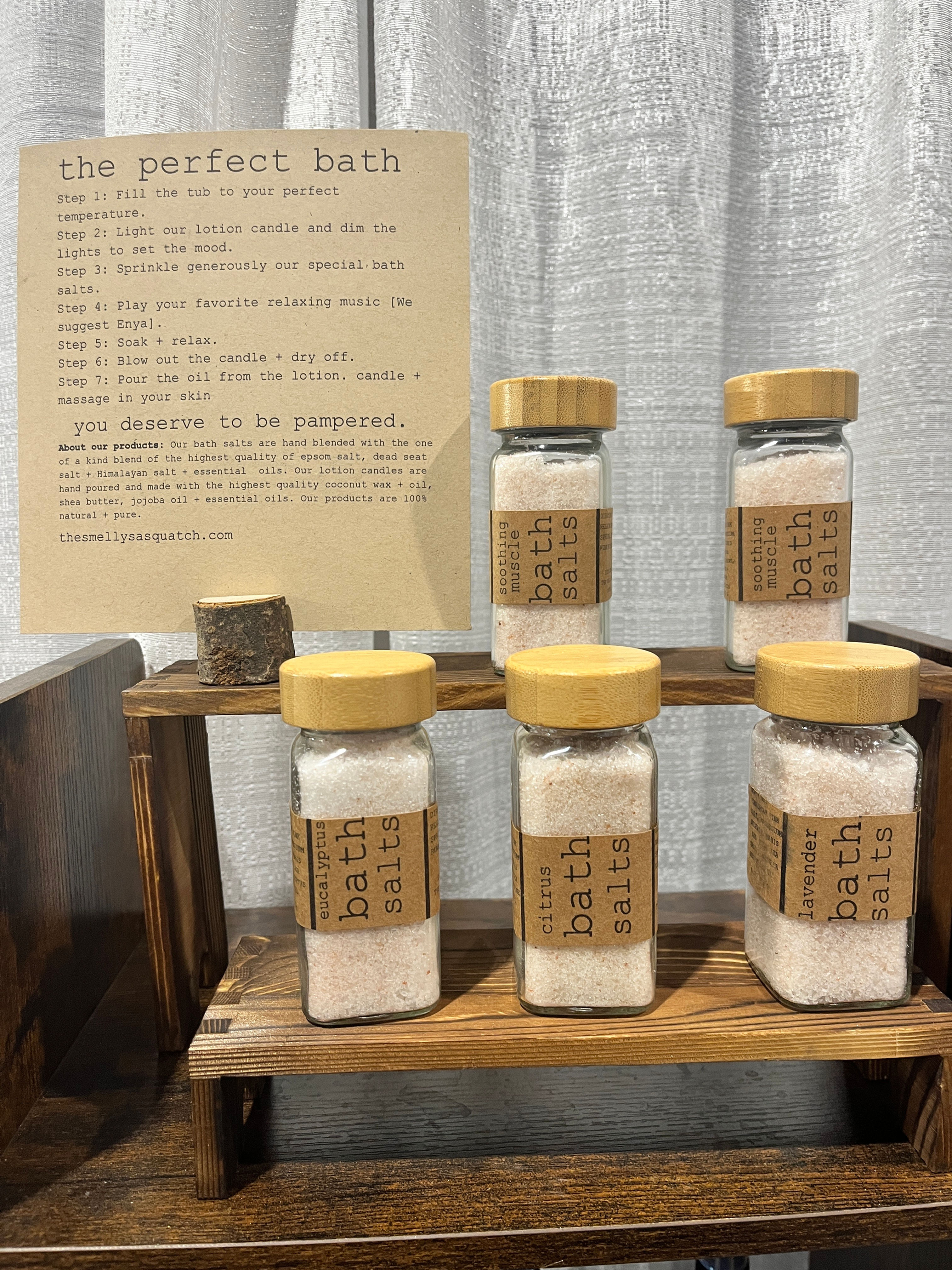 Bath Salt Set