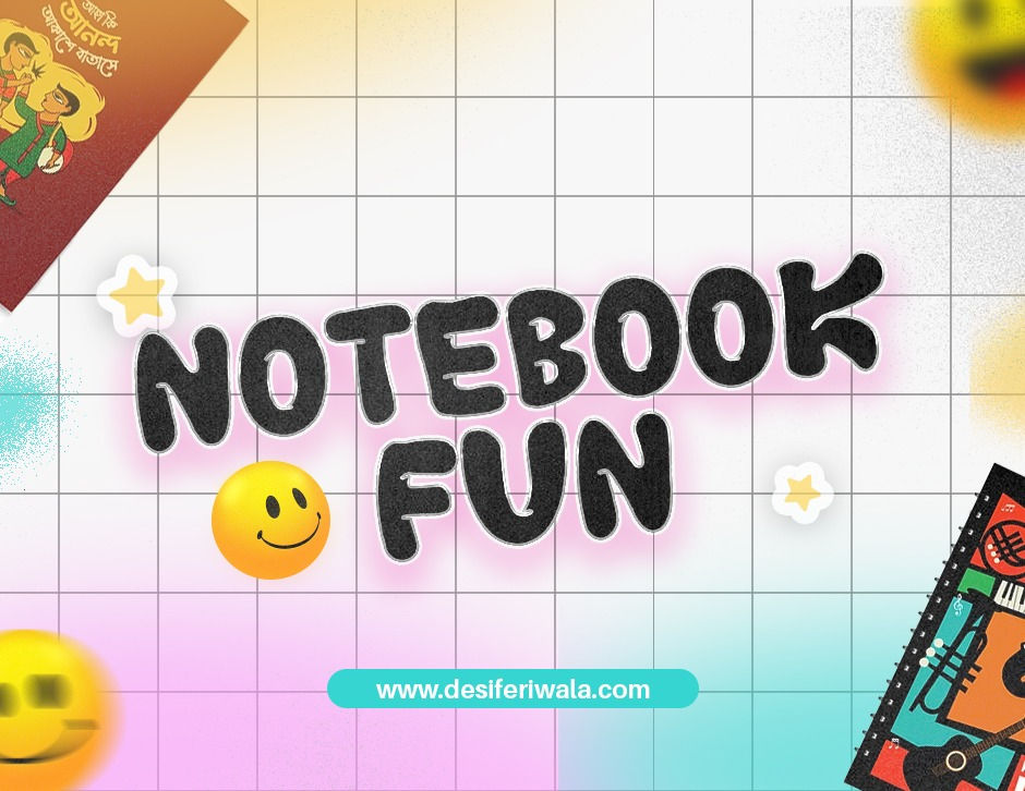 Writing on a Desi Feriwala notebook is a fun affair.