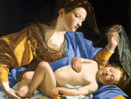 The Virgin with the Sleeping Christ Child