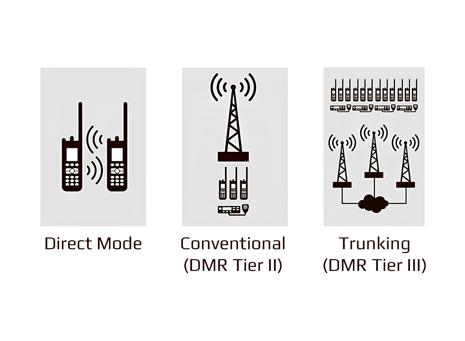 Regulas System REGULUS MANET vs. DMR professional radio networking system