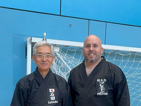 Ishida Sumio, Iaido 8th Dan Hanshi & Yamazaki Akimasa, Iaido 8th Dan Hanshi - UK Seminar