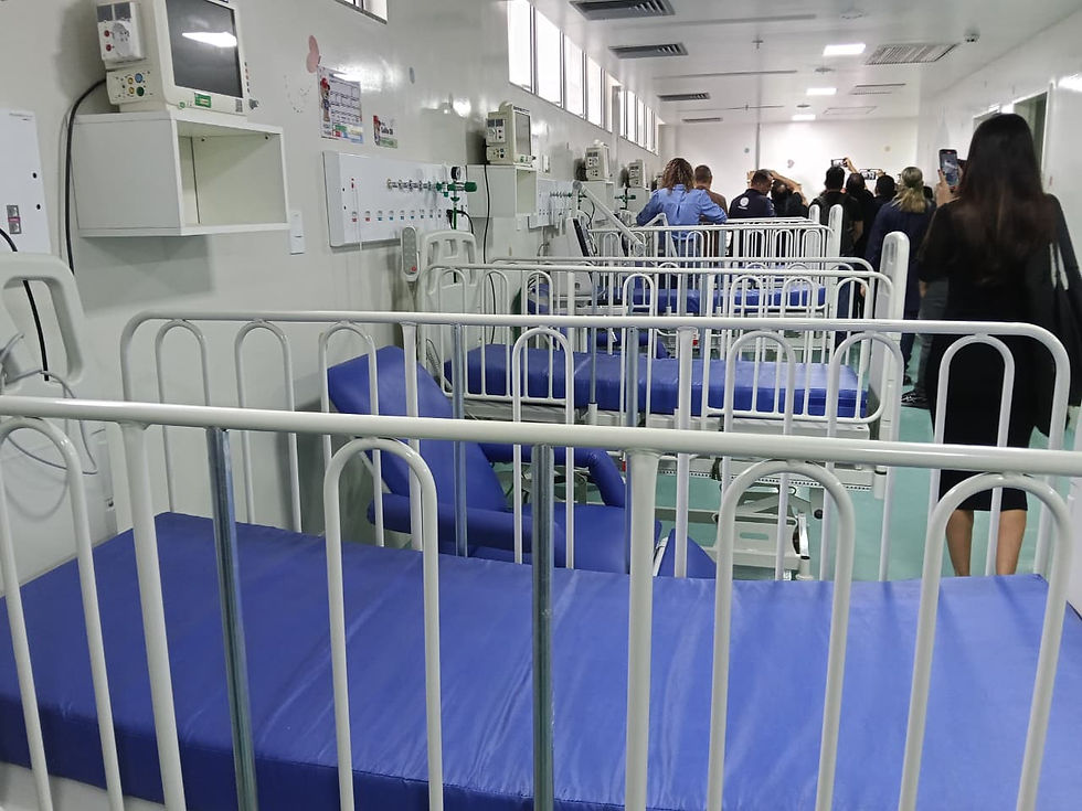 Governador Clécio Luís faz visita técnica ao novo Hospital da Criança e do Adolescente antes da entrega oficial