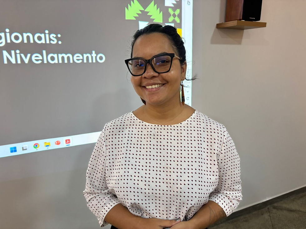 Rayane Penha, coordenadora do Escritório do MinC no estado