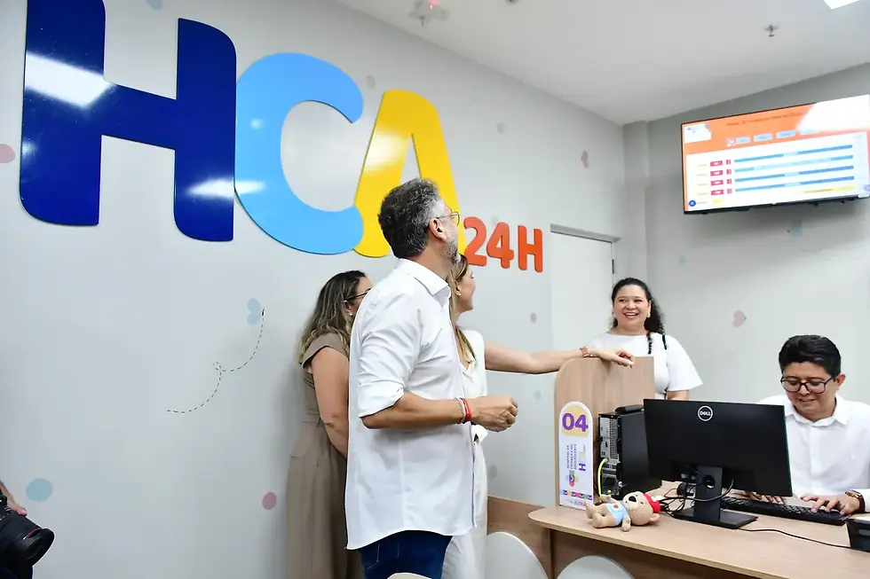 A obra elevou o padrão de atendimento e reconstruiu totalmente o hospital.