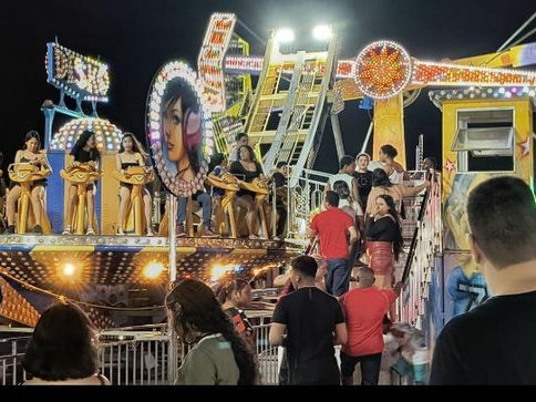 Governador Clécio anuncia gratuidade no parque de diversão para crianças no último dia da 53ªexpofeira