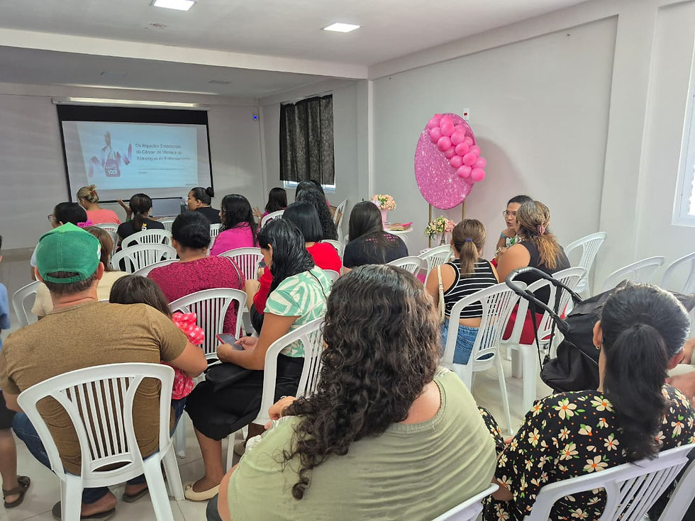 Cram Tia Zefa encerra Outubro Rosa com ação voltada ao autocuidado das mulheres