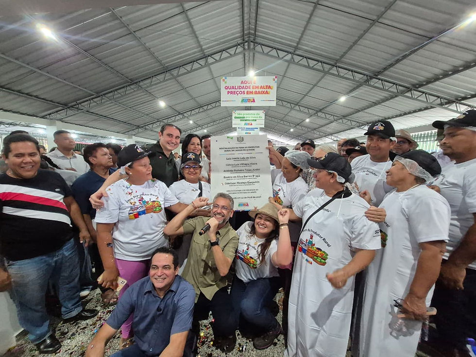 Feira do Jardim Felicidade ganha nova estrutura e amplia apoio à agricultura familiar