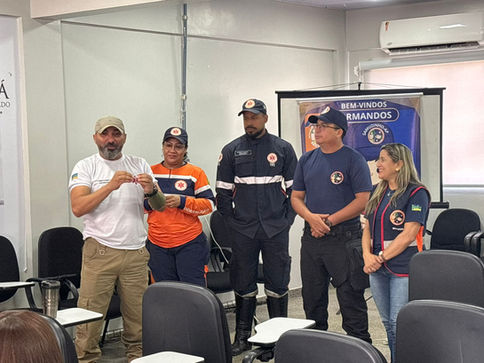 Samu capacita acadêmicos para ensinar primeiros socorros a crianças pelo projeto Samuzinho