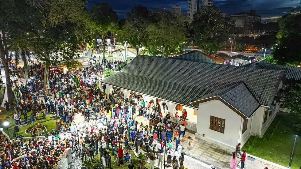 Nesta sexta-feira, 29, o governador Clécio Luís entregou o Parque Residência revitalizado, transformando a antiga residência oficial dos governadores em um espaço turístico e cultural aberto ao público em Macapá