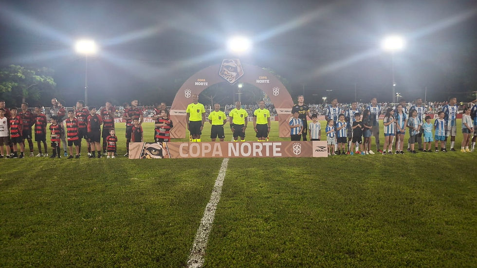 Paysandu domina o Trem e vence por 3 a 0 em Santana pela Copa Norte