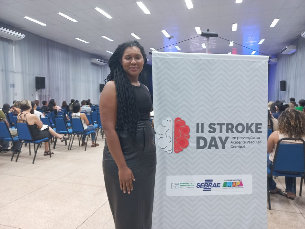 Juliana Brasão, enfermeira do Núcleo de Educação Permanente do HE