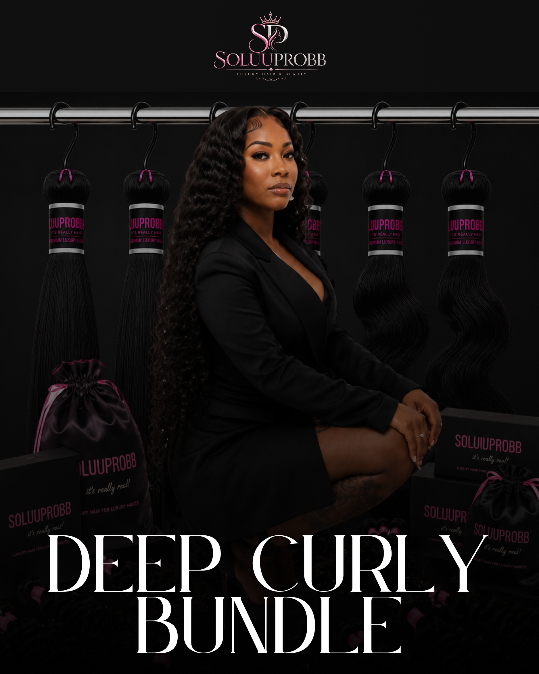 Deep Curly Hair Bundle