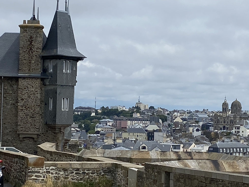 Les hauteurs de Granville (vieille ville)