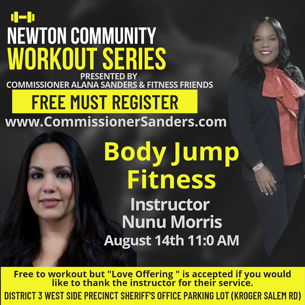 Newton Community Workout Series (Body Jump Fitness ATL)