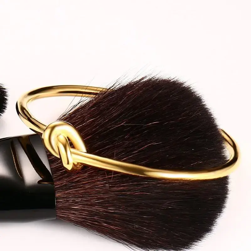 Thumbnail: Trendy Round Circular Open Knot Cuff Bangle Bracelets for Women elegant