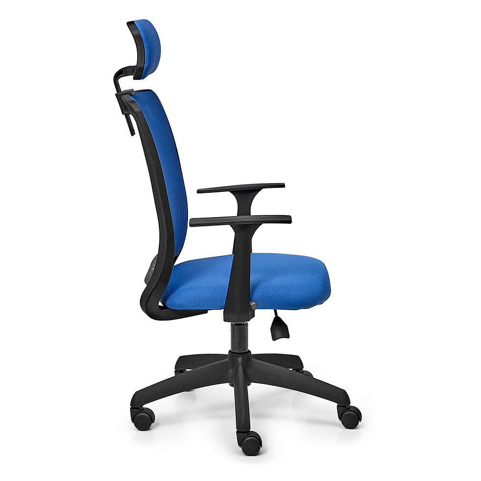 Miniatura: Silla MINT Negro con apoyacabeza