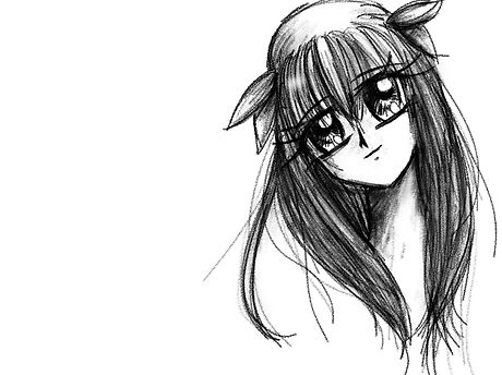 Just a Girl who loves anime sketch book