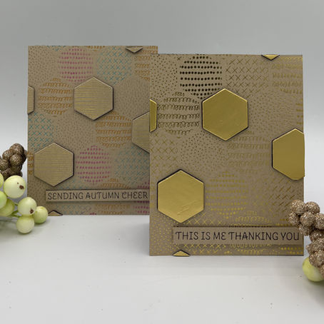 Spellbinders BetterPress of the Month for September, 2025– Sketchy Hexi