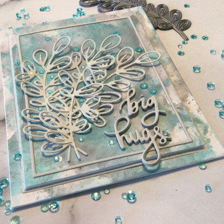 ‘Ink Smooshing’ featuring Simon Says Stamp’s Simple Stem