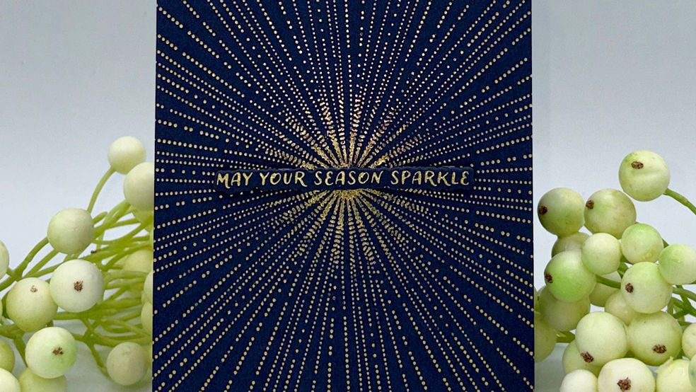 Spellbinders Press & Foil of the Month | October, 2026 | Sparkling Bright