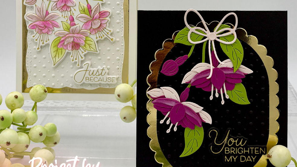 Spellbinders Magical Fuchsia Collection – by Alex Syberia Designs